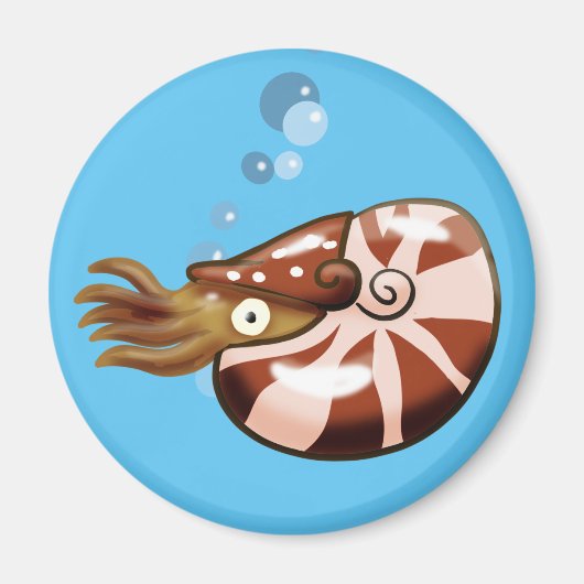 Chambered Nautilus Magnet (Vorne)
