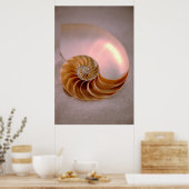 Chambered Nautilus Poster (Küche)