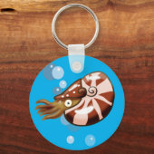 Chambered Nautilus Schlüsselanhänger (Vorderseite)