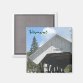 Chamberlin Bridge - Vermont Magnet (Vorderseite/Rückseite)