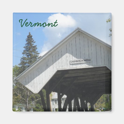 Chamberlin Bridge - Vermont Magnet (Vorne)
