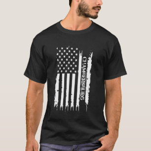Chambersburg Vereinte Staaten beklagt US-Flagge T-Shirt
