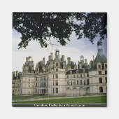 Chambord Castle, Loire Valley, Frankreich Magnet (Vorne)
