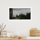 Chambord in der Nacht Poster (Küche)