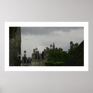 Chambord nachts poster