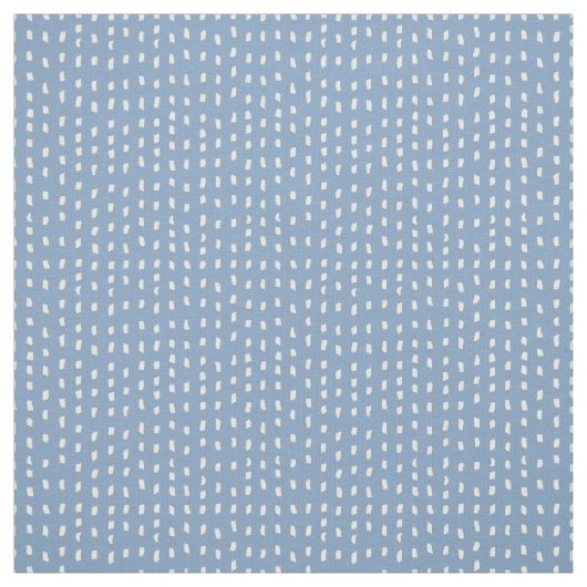 Chambray Blau Rustikale Sprenkel-Mal-Textur Stoff (Muster)