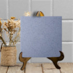 Chambray Blue Crackled Glaze Simple Modern Texture Fliese<br><div class="desc">This crackled-glaze-look ceramic tile has a faux crackle on a chambray blue background. Looks like a textured handmade, crafts piece with a decorative yet simple and neutral look. Perfect as an accent on its own or combined with other tile motifs in a backsplash installation. Art & design by Tuzi Williams....</div>