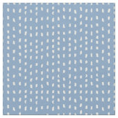 Chambray Blue Rustic Dash Paint Texture Stoff (Nahaufnahme)