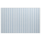 Chambray Blue Scallop Vine Floral Stripe Stoff (Fat Quarter (45,7 x 55,9 cm))