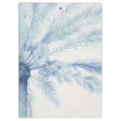 Chambray Palms II Klemmbrett (Rückseite)