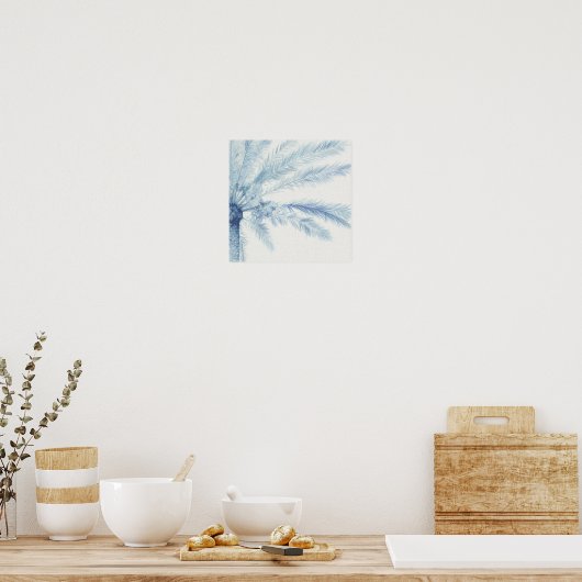 Chambray Palms II Poster (Küche)