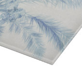 Chambray Palms II Schneidebrett (Ecke)