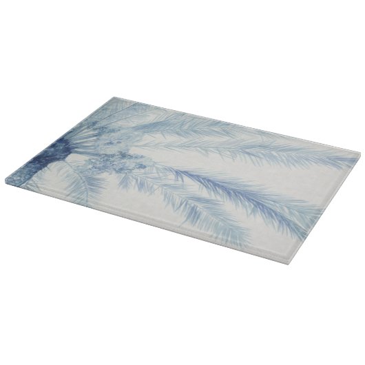 Chambray Palms II Schneidebrett (Ecke)
