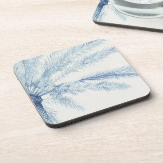 Chambray Palms II Untersetzer (Linke Seite)