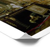 Chambre de la Reine (Queen's Bedroom) (Foto) Poster (Ecke)