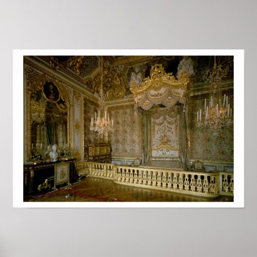 Chambre de la Reine (Queen's Bedroom) (Foto) Poster (Vorne)