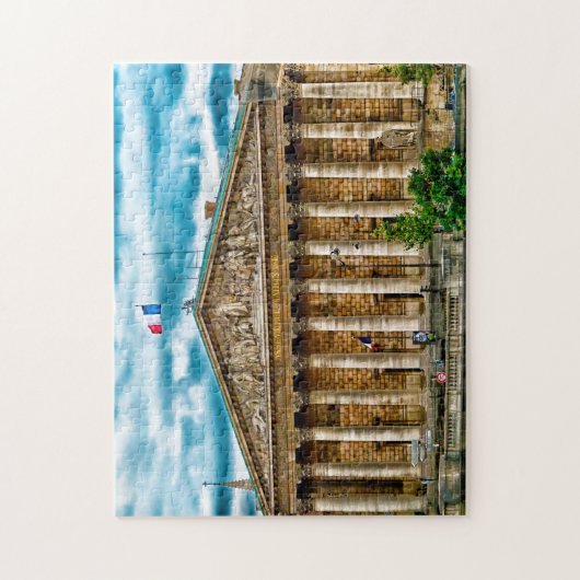 Chambre des Deputes Paris. Puzzle (Vertikal)