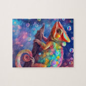 Chameleon 2 Blasen Puzzle (Horizontal)