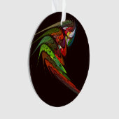 Chameleon Abstrakt Art Acrylic Circle Ornament (Vorderseite)