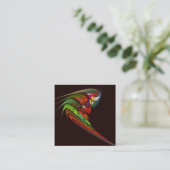 Chameleon Abstrakt Art Begleitkarte (Stehend Vorderseite)