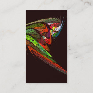 Chameleon Abstrakt Art Business Card Visitenkarte