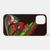 Chameleon Abstrakt Art Case-Mate iPhone Hülle (Rückseite (Horizontal))