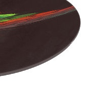Chameleon Abstrakt Art Circle Schneidebrett (Ecke)