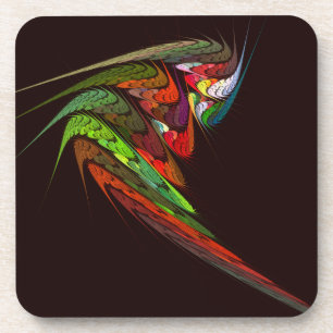 Chameleon Abstrakt Art Cork Untersetzer