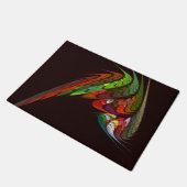 Chameleon Abstrakt Art Fußmatte (Schrägansicht)