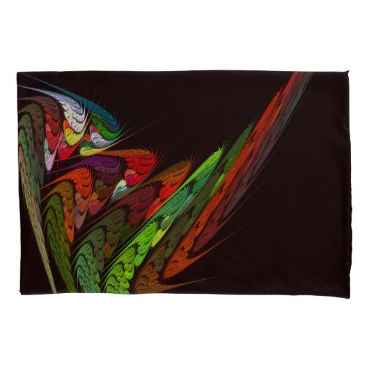Chameleon Abstrakt Art Kissenbezug (Vorderseite)