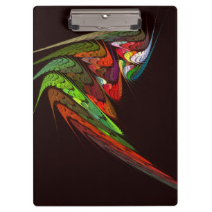 Chameleon Abstrakt Art Klemmbrett