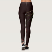 Chameleon Abstrakt Art Leggings (Rückseite)