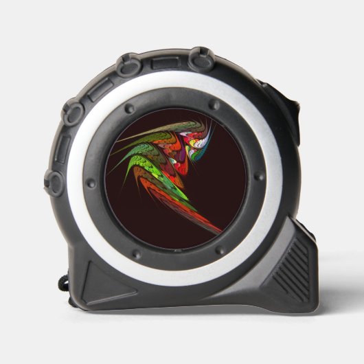 Chameleon Abstrakt Art Maßband (Vorderseite)
