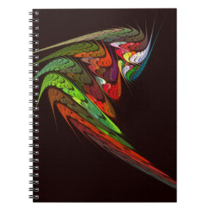 Chameleon Abstrakt Art Notebook Notizblock