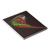 Chameleon Abstrakt Art Notepad Notizblock (angewinkelt)