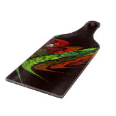 Chameleon Abstrakt Art Paddle Schneidebrett (Ecke)