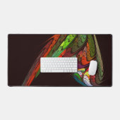 Chameleon Abstrakt Art Schreibtischunterlage (Tastatur & Maus)