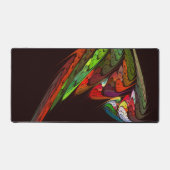 Chameleon Abstrakt Art Schreibtischunterlage (Vorderseite)