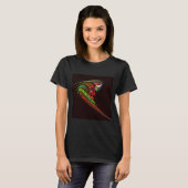 Chameleon Abstrakt Art T-Shirt (Vorne ganz)