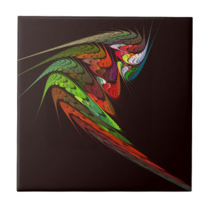 Chameleon Abstrakt Art Tile Fliese