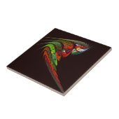 Chameleon Abstrakt Art Tile Fliese (Seite)