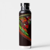 Chameleon Abstrakt Art Trinkflasche (Links)