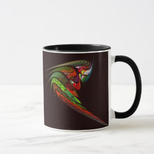 Chameleon Abstrakt Coffee Tasse