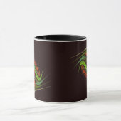 Chameleon Abstrakt Coffee Tasse (Zentrum)