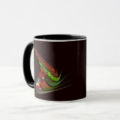 Chameleon Abstrakt Coffee Tasse (Vorderseite Links)