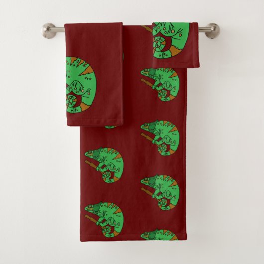 Chameleon Badhandtuch Set (Insitu)
