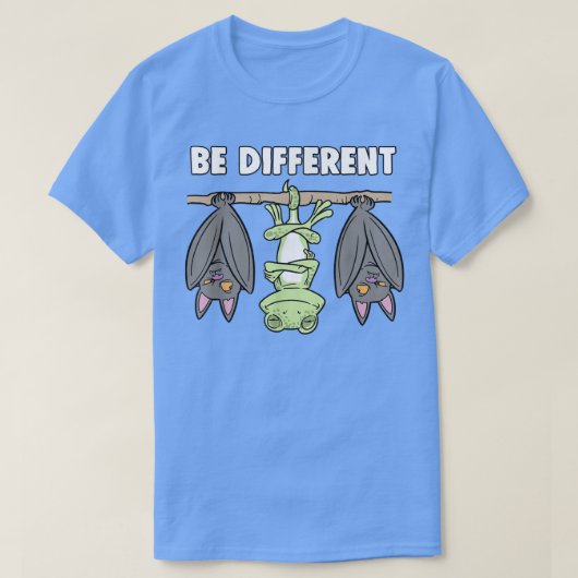 Chameleon Bat Fairytale unterscheiden T-Shirt (Design vorne)