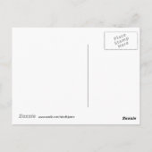 CHAMELEON BIRTHDAY Postkarte von Nicole Janes (Rückseite)