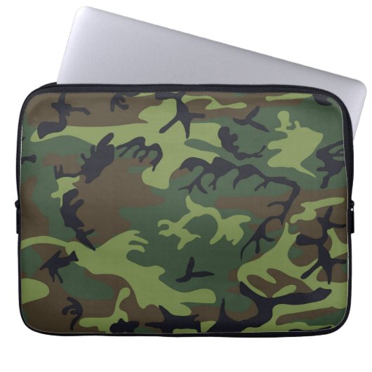 Chameleon Camo Laptopschutzhülle (Vorderseite)