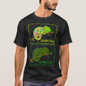 Chameleon Chameleoff Lizard Reptiles T-Shirt (Vorderseite)